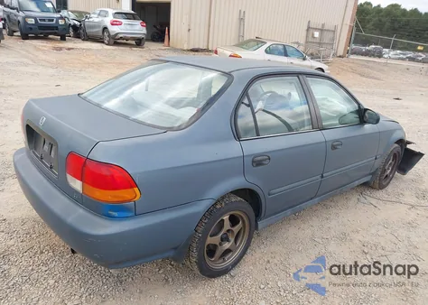 1996 Honda Civic Dx из США, поврежденный, VIN 2HGEJ6621TH552638